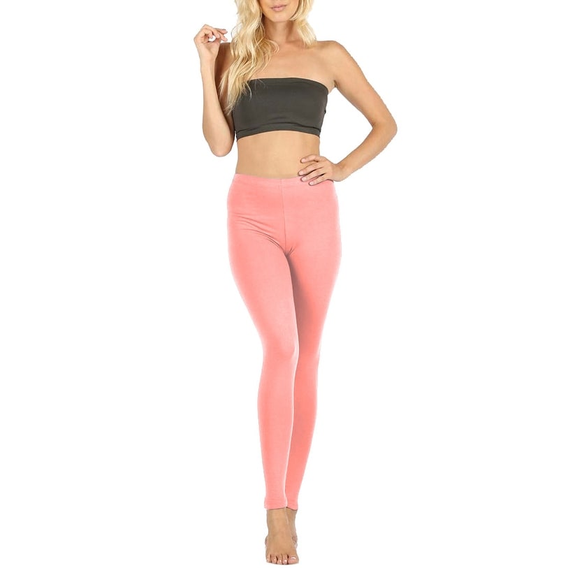 Women's Full-Length Cotton Ankle Leggings | Comfortable & Stretchy